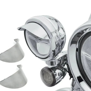 Visières de feux additionnels pour Harley Touring Softail - vue 4