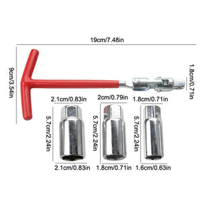 Clé à bougie en T articulée pour Harley - vue 4