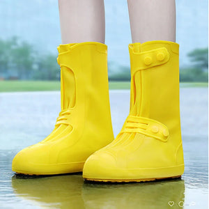Couvre-bottes de pluie antidérapants avec pochette de rangement - vue 9