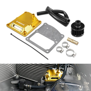 Couvercle supérieur de boîte de vitesse à hublot pour Harley Touring, Softail et Trike - vue 7