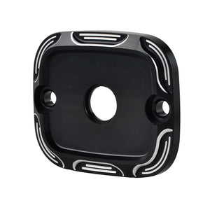 Cache de Bocal de Liquide de Frein Avant CNC Aluminium - Harley-Davidson Dyna 2006-2017, Softail 2006-2014 – photo 4/6