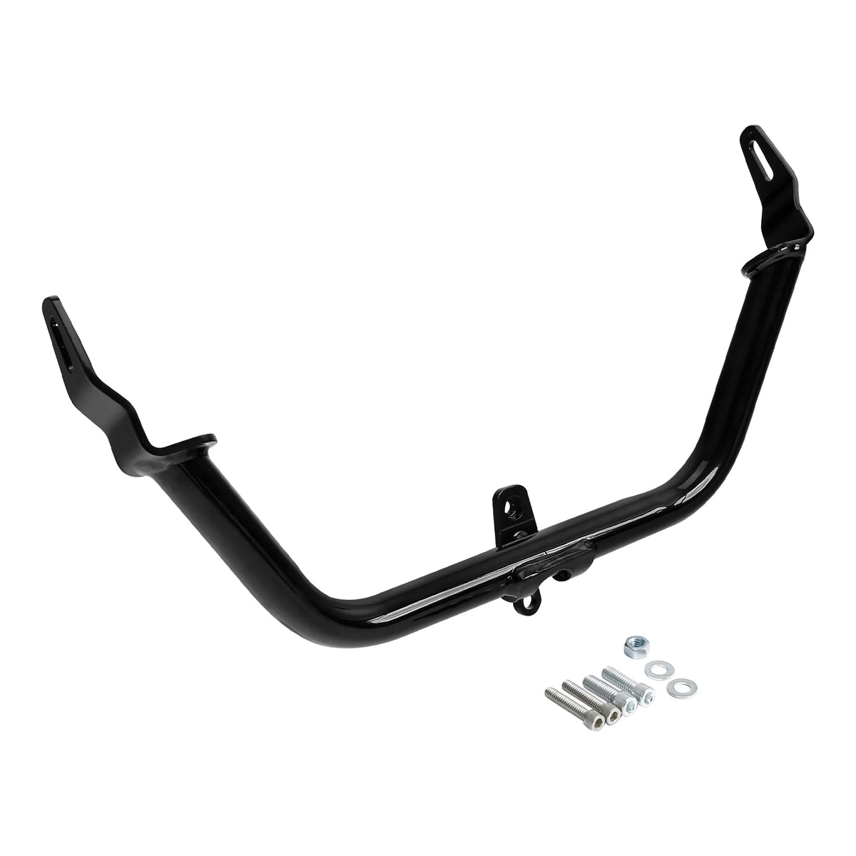 Support de carénage noir brillant pour moto Harley-Davidson - vue 2