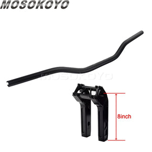 Risers pullback et guidon pour Harley Dyna Sportster Softail - vue 25