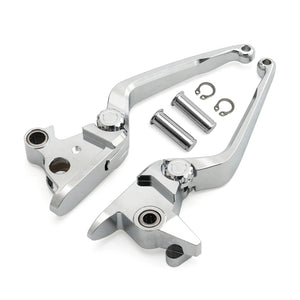 Leviers réglables frein et embrayage pour Harley Softail 2015-2024 - vue 2