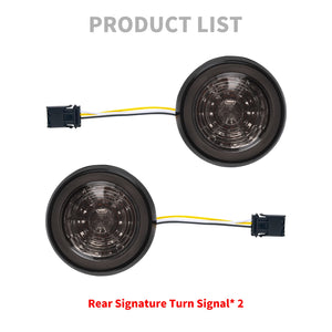 Inserts de Clignotants Arrière LED Style Bullet - Harley-Davidson FXSE 2016-2017 et Sport Glide FLSB 2018-2025 – photo 6/6