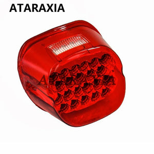 Feu arrière LED vintage rond noir style bobtail pour Harley-Davidson - vue 23