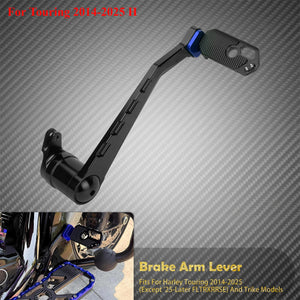 Levier de frein arrière (brake arm) en aluminium - Harley Touring Road King, Street Glide, Electra Glide, Ultra Limited, Trike 2008-2025 – photo 12/14