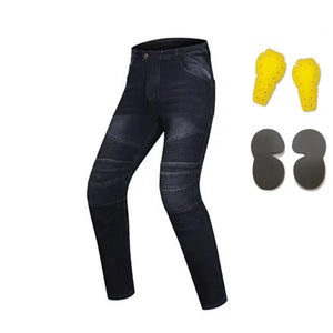 Pantalon moto homme anti-chute façon jean - vue 23