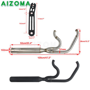 Ligne d'échappement complète pour Harley-Davidson Softail Low Rider ST FXLRST 117 2025-2026 – photo 5/8