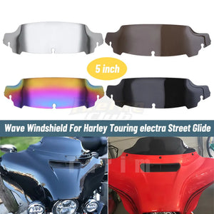 Pare-brise Sport Flare chromé pour Harley Touring - vue 2