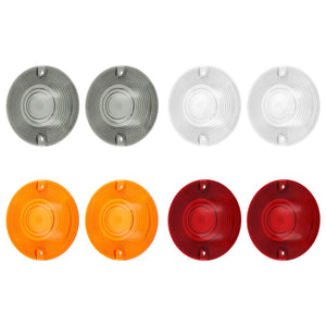 Cabochons de clignotants plats pour Harley Touring Softail - vue 3