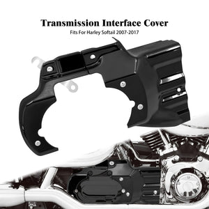 Cache d'Interface Moteur/Transmission - Harley-Davidson Softail Cross Bones, Fat Boy, Deluxe, Classic 2007-2017 – photo 1/7