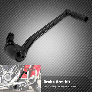Kit levier de frein (brake arm) avec repose-pied - Harley Touring Road Street Electra Glide FLHR, CVO, Trike 2008 et + – photo 10/12