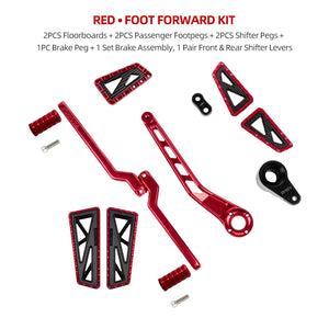 Kit Commandes au Pied CNC pour Harley Touring 2009-2023, 121 CVO, 117 Road/Street Glide – photo 15/31