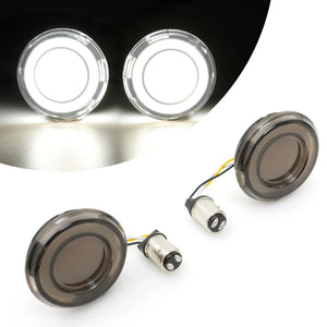 Insert de clignotant LED 1157 pour Harley Touring Softail Dyna - vue 7