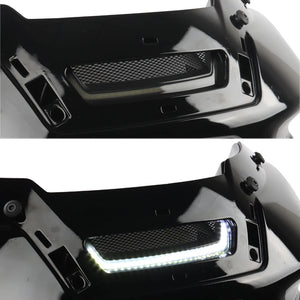 Accent LED Blanc de Grille de Phare pour Harley Low Rider ST, Low Rider El Diablo 2022-2024 – photo 3/7