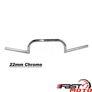 Guidon clubman noir mat pour moto café racer - vue 10