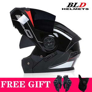 Casque moto modulable rétro double écran - vue - vue 25