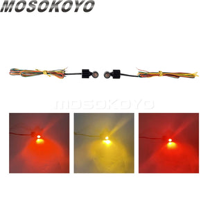 Mini clignotants arrière LED avec support pour Harley Sportster S - vue 6