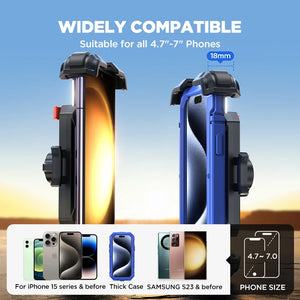 Support téléphone moto Joyroom ultra stable – fixation guidon anti-vibration pour scooter - vue 5