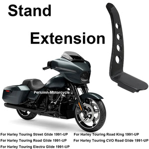 Kit d'Extension de Béquille Latérale - Harley-Davidson Touring CVO, Road King, Electra Glide, Street Glide 1991 et plus – photo 1/7