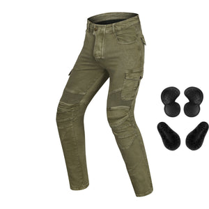 Pantalon moto homme anti-chute façon jean - vue 9