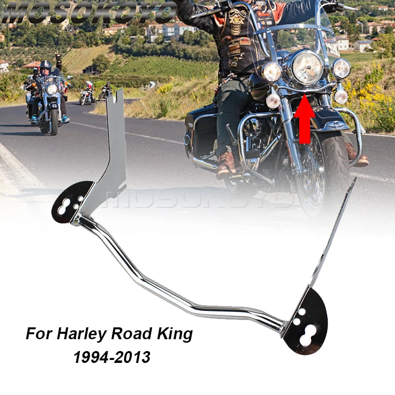 Barre de feux additionnels pour Harley Road King - vue 2