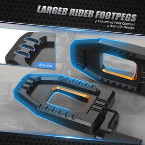 Repose-pieds Réglables, Levier de Sélecteur et Levier de Frein CNC pour Harley Sportster S RH1250S 2021-2024 – photo 3/18