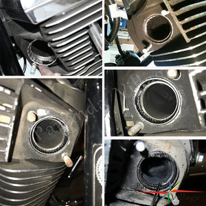 Joints d'échappement de culasse pour Harley Big Twin et Sportster - vue 6