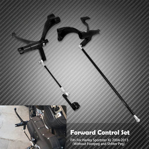 Kit de Commandes Avancées (Forward Controls) sans Repose-Pieds - Harley-Davidson Sportster XL 2004-2022 – photo 7/8