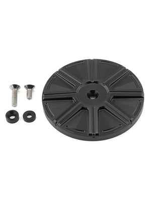 Couvercle de filtre à air rond aluminium pour Harley Dyna Softail Touring - vue 4