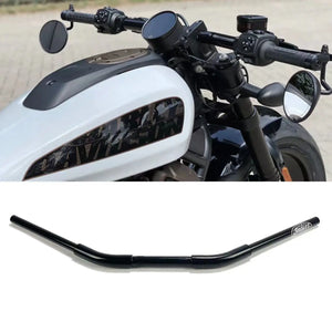 Guidon drag bar noir pour Harley Sportster S et Nightster 975 - vue 1