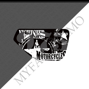 Autocollant décoratif sur réservoir de Harley Nightster - vue 32