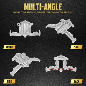 Cache Décoratif de Bloc Poussoirs (Tappet) Chromé - Harley-Davidson Twin Cam 2000-2016 – photo 2/6