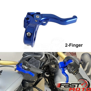 Levier d'embrayage chromé en aluminium pour moto Harley-Davidson Dyna - vue 13