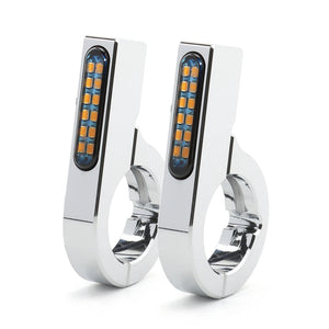 Clignotants LED de fourche pour Harley - vue 4