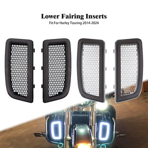 Grilles LED de Carénage Bas avec Clignotants et Feux de Position - Harley-Davidson Touring 2014-2024 – photo 1/8