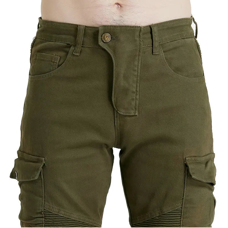 Pantalon Moto Homme Noir Protections Amovibles Toutes Saisons - vue 2