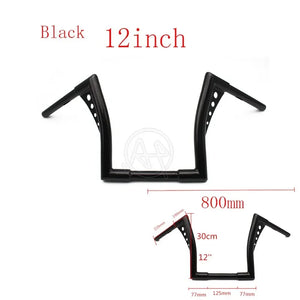 Guidon ape hanger à goussets pour Harley Softail, Dyna et Sportster - vue 5