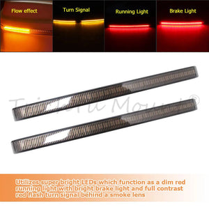 Feu à défilement LED pour sacoche, clignotant séquentiel et stop, Harley Touring 2014-2023 - vue 4