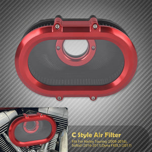 Filtre à Air avec Anneaux Décoratifs Interchangeables - Harley-Davidson Touring, Softail, Dyna, Sportster, Trike – photo 20/26