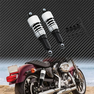 Paire d'Amortisseurs Arrière Réglables 267mm - Harley Sportster XL883/1200, Touring, Dyna, Road King, Electra Glide – photo 4/8