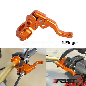 Levier d'embrayage chromé en aluminium pour moto Harley-Davidson Dyna - vue 10