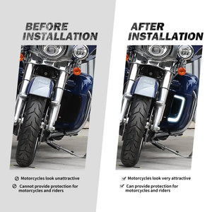 Carénages Bas Ventilés avec Boîtes à Gants et Feux LED - Harley Touring FLTRX/FLHX/FLHT/CVO 2014-2024 – photo 6/7
