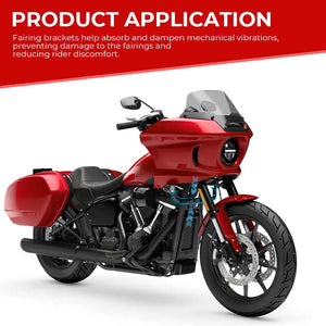 Support inférieur de carénage noir pour Harley Softail Low Rider ST - vue 3