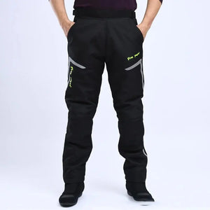 Surpantalon moto noir coupe-vent enfilage rapide - vue 7