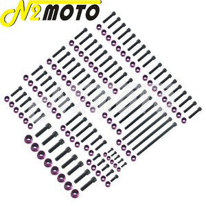 Kit de boulons et caches colorés pour moteur Harley M8 - vue 13