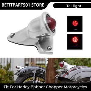 Feu arrière rétro LED pour Harley bobber - vue 1