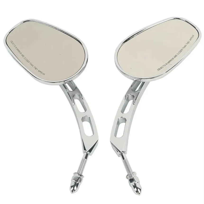 Rétroviseurs 8mm pour Harley-Davidson Touring, Softail, Dyna, Sportster, V-Rod