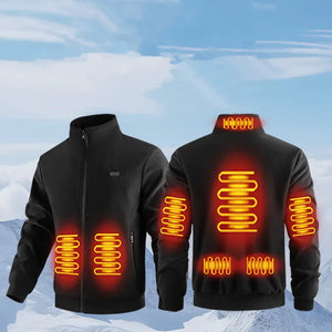 Veste chauffante polaire unisexe - Chauffage électrique 8 zones - vue 5